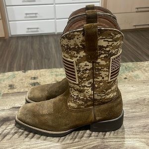 Ariat boots 10 flag patriot boots